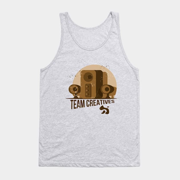 Team Creatives Tank Top by PopCycle